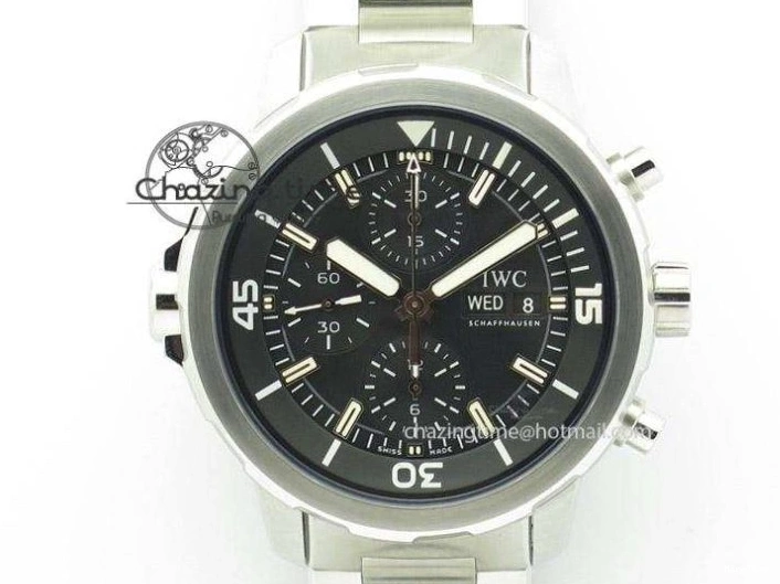 MIROTIME 0516 Portofino Chrono RG Black Dial on Black Leather Strap A HighPerformance 7389